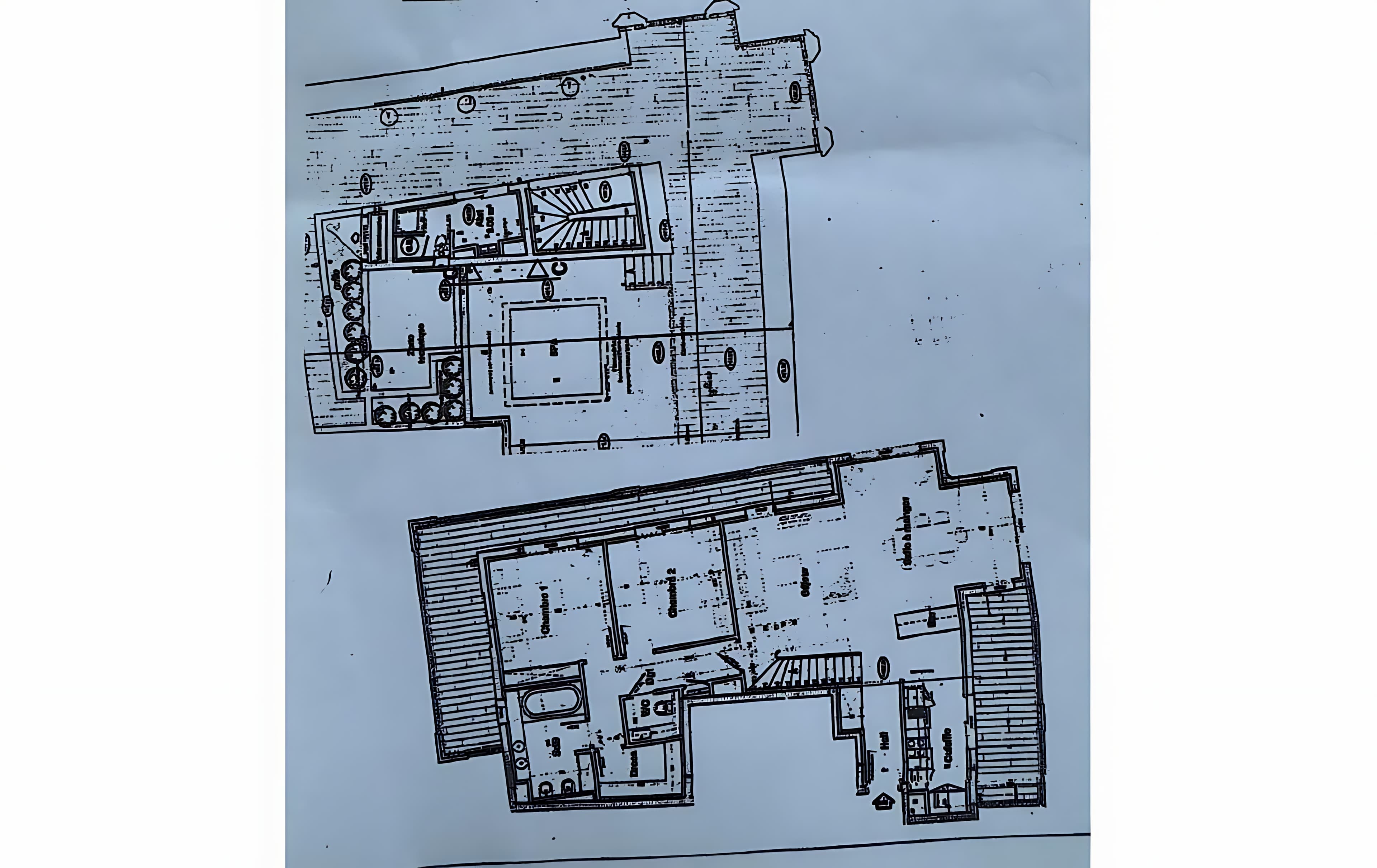 Penthouse Villa Les Pins, floor plan 1